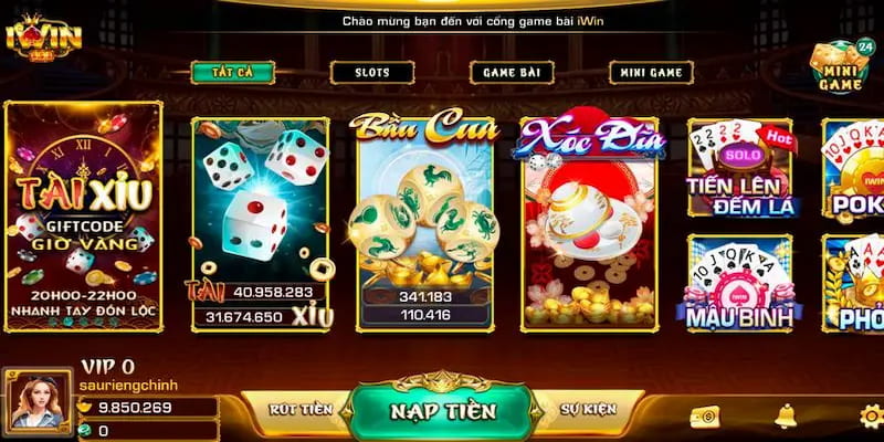 Các tính năng nổi bật của Iwin