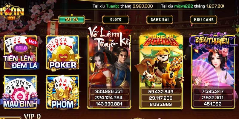 Cách iwin chơi trên web: Đăng nhập và tham gia game